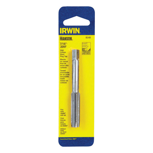 Irwin TAP PLUG 7/16""-20NF C 8140